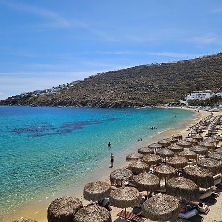 Mykonos Azure Aparthotel Pszarú Kültér fotó