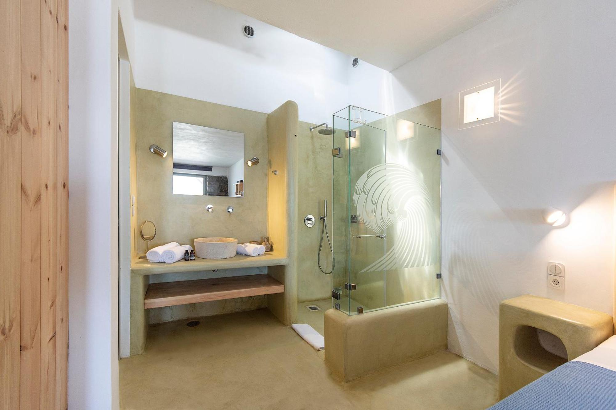 Mykonos Azure Aparthotel Pszarú Kültér fotó