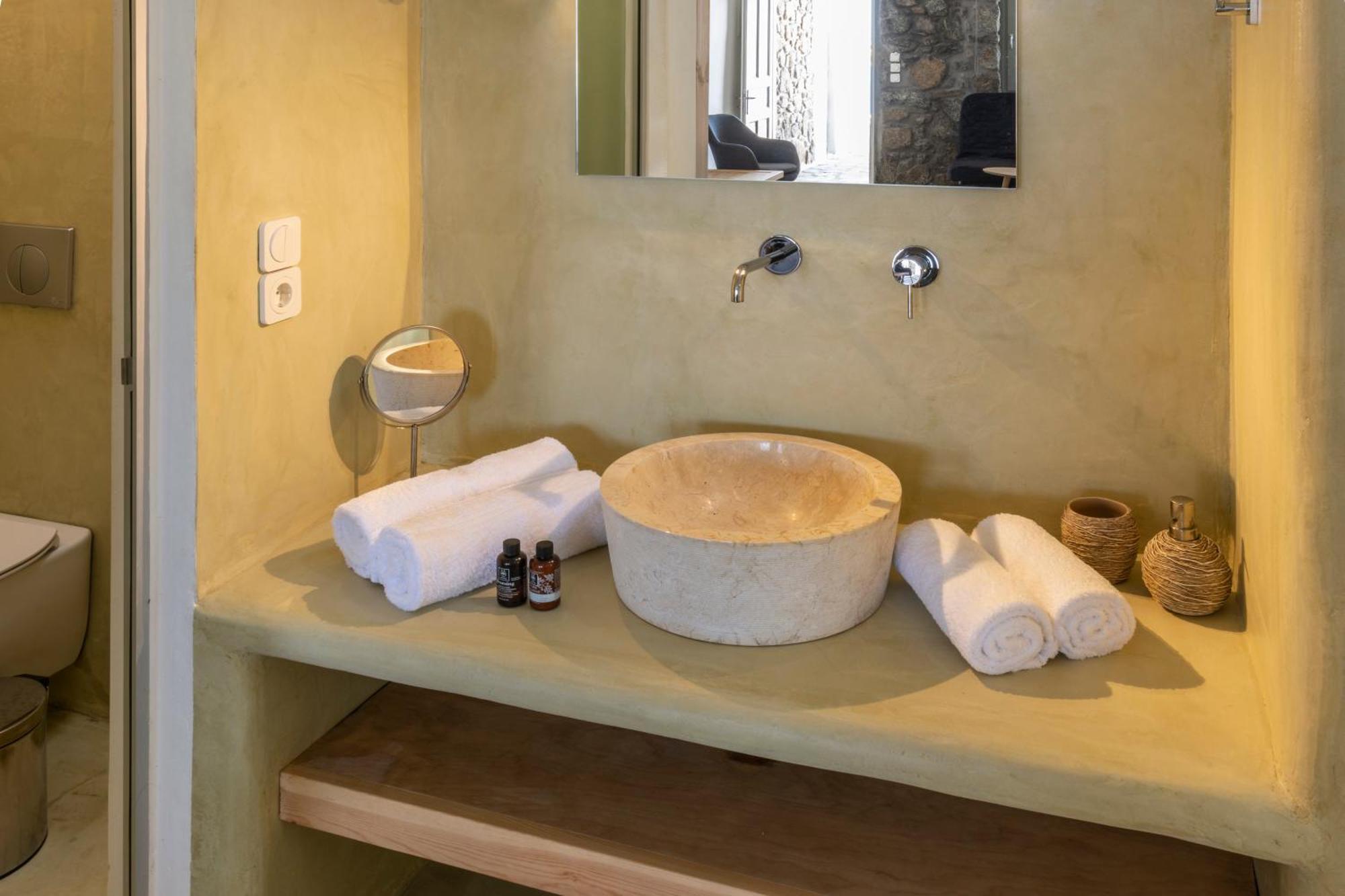 Mykonos Azure Aparthotel Pszarú Kültér fotó