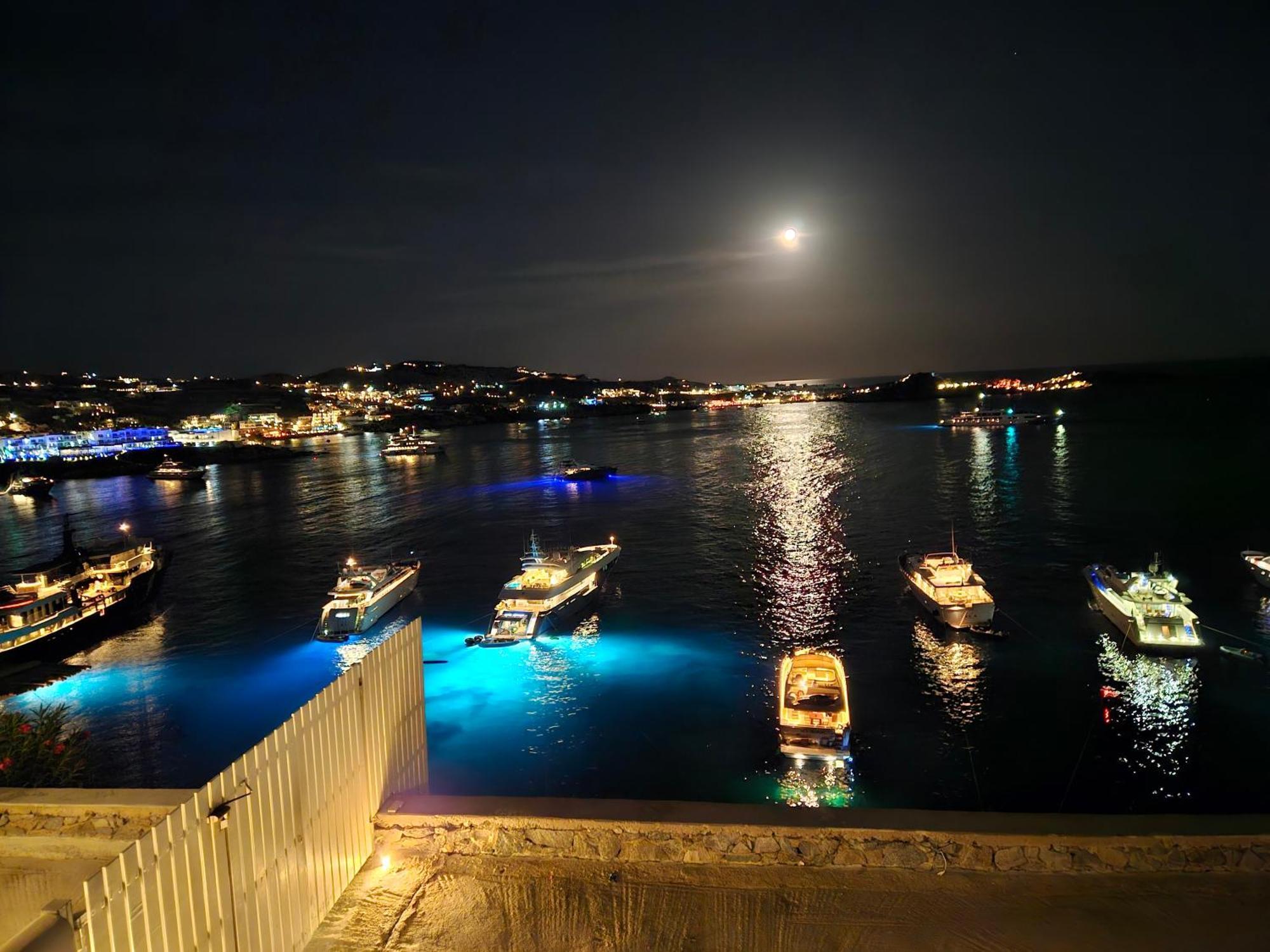 Mykonos Azure Aparthotel Pszarú Kültér fotó